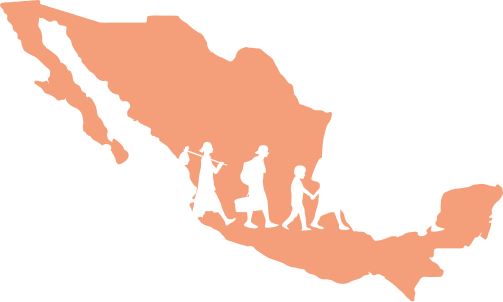 migrantes caminando